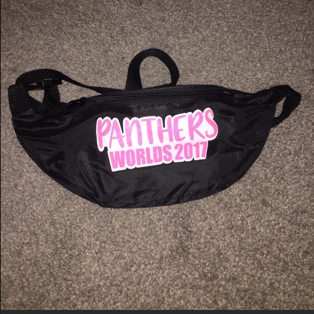 panthers worlds fanny pack