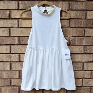 white free people dress NWT