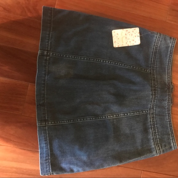 Free People denim skirt - Picture 2 of 2