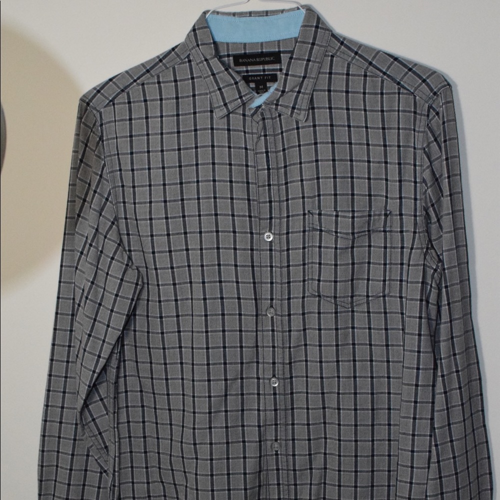 Banana Republic, lightweight dress shirt