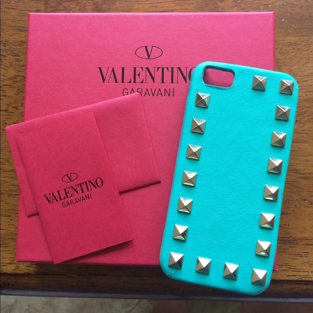 SOLD!!!!Authentic Valentino iPhone 5S case.  New.