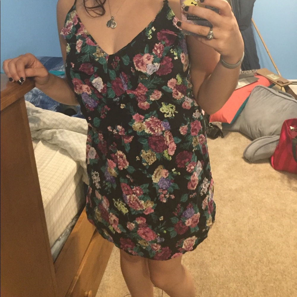 floral mini sundress