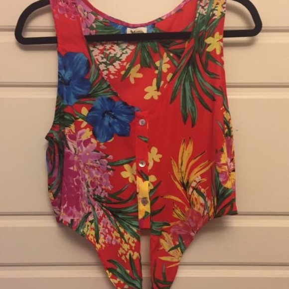 Tanya Tie Top - Tropical Tango - Picture 2 of 2