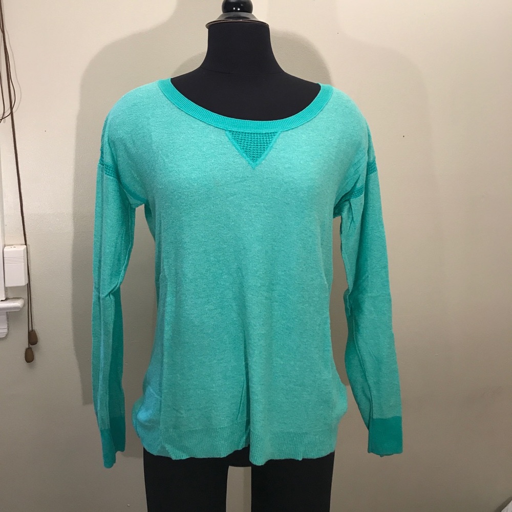 Teal American Eagle Sweater