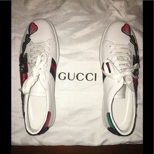 GUCCI Ace embroidered sneaker FITS sz 10-10.5