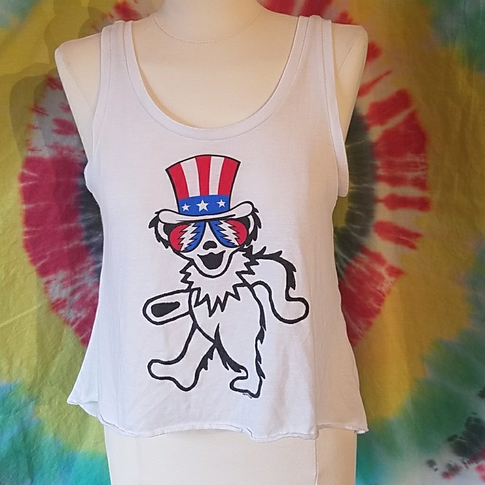 Grateful dead bear tank
