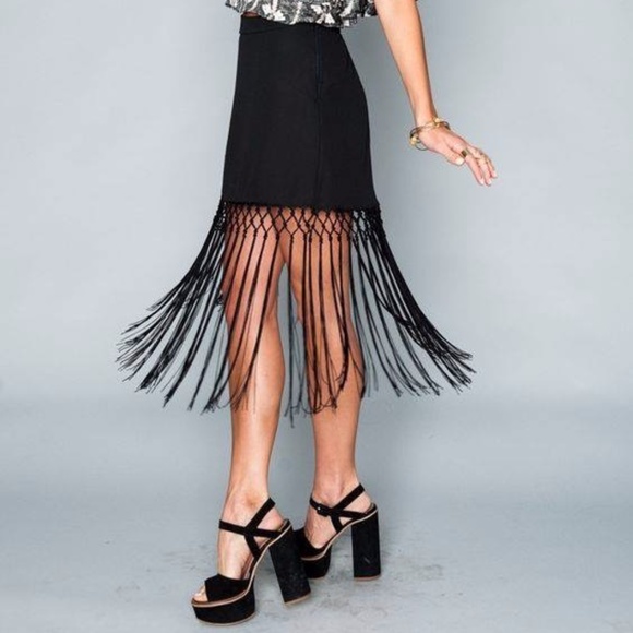 MK Mini Skirt - Black Crisp - Picture 1 of 2