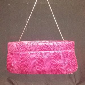 Pink clutch