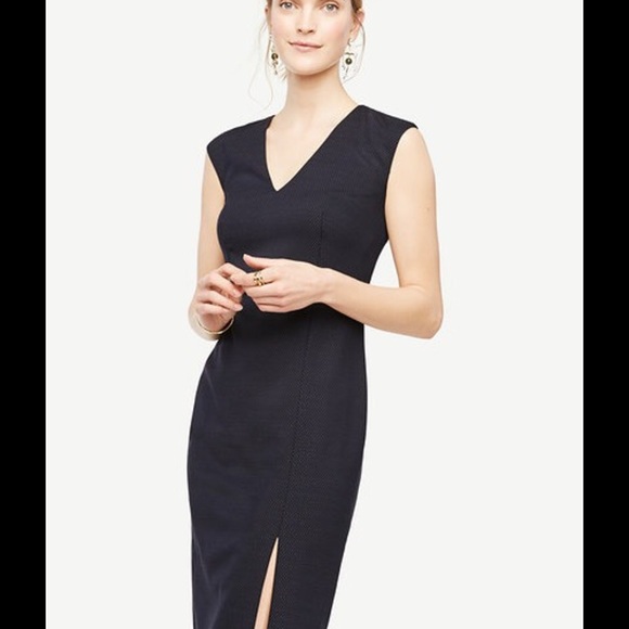 Ann Taylor Dresses & Skirts - Ann Taylor pindot sheath dress
