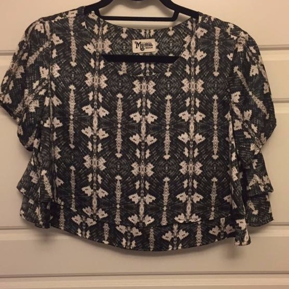 Candace Crop - Black Diamond - Picture 2 of 2