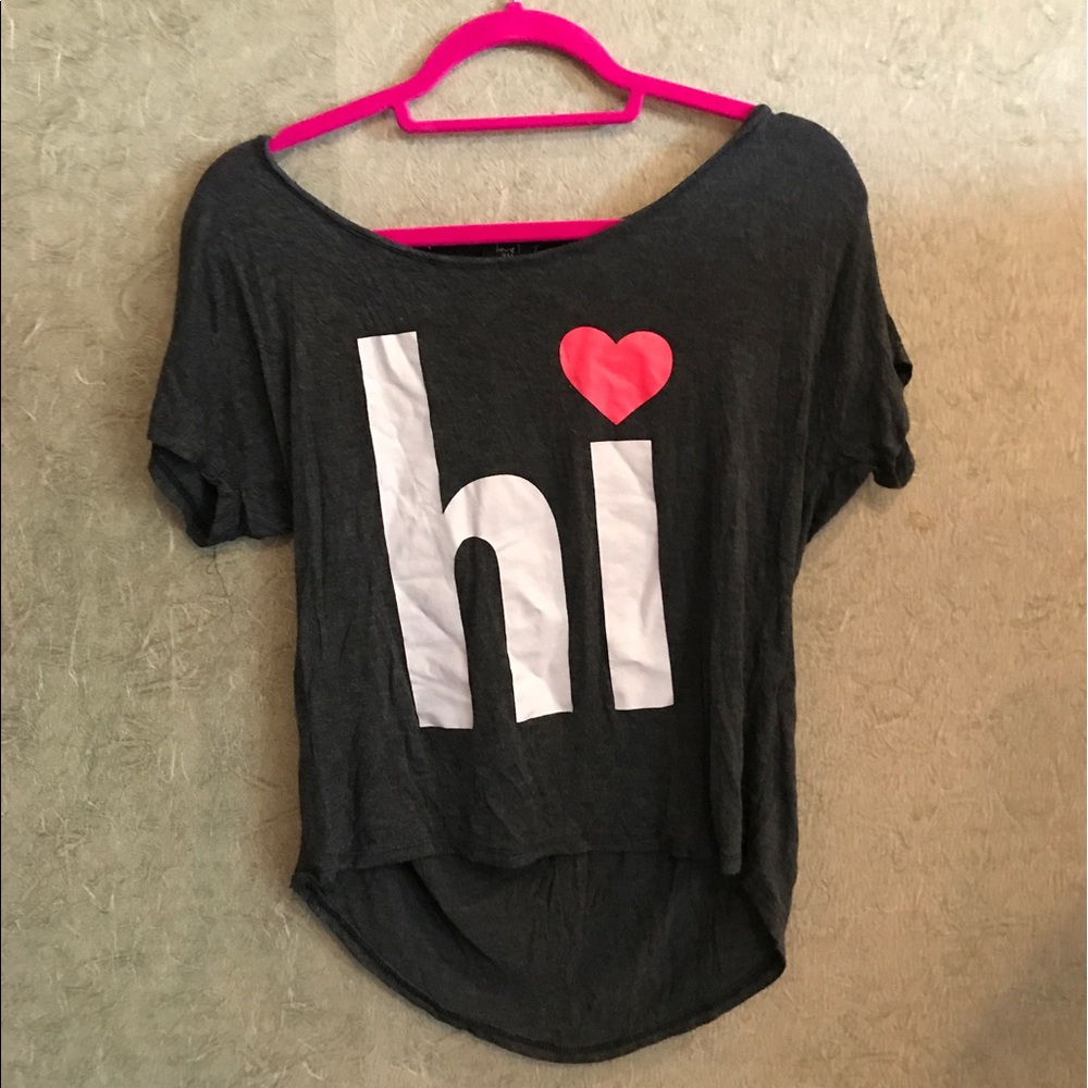 LOVE J//HI BYE TSHIRT