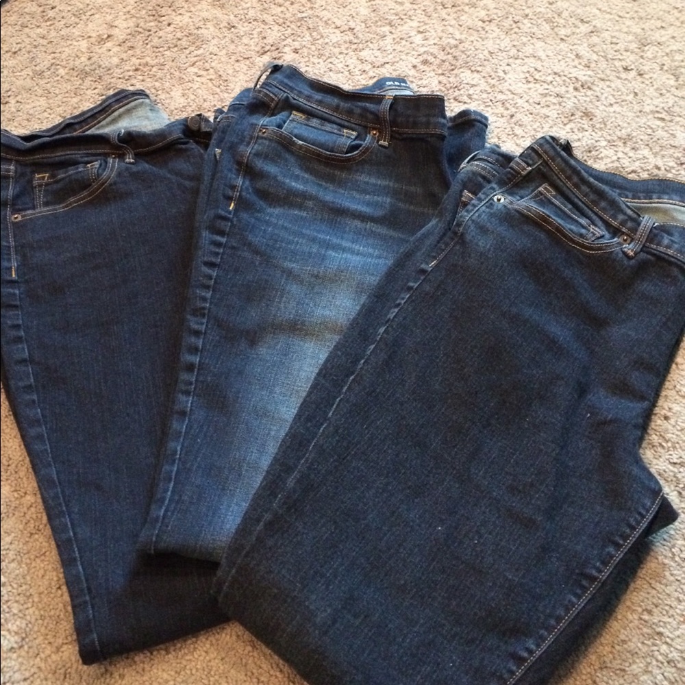 ✨last day✨THREE Boot Cut Petite Jeans