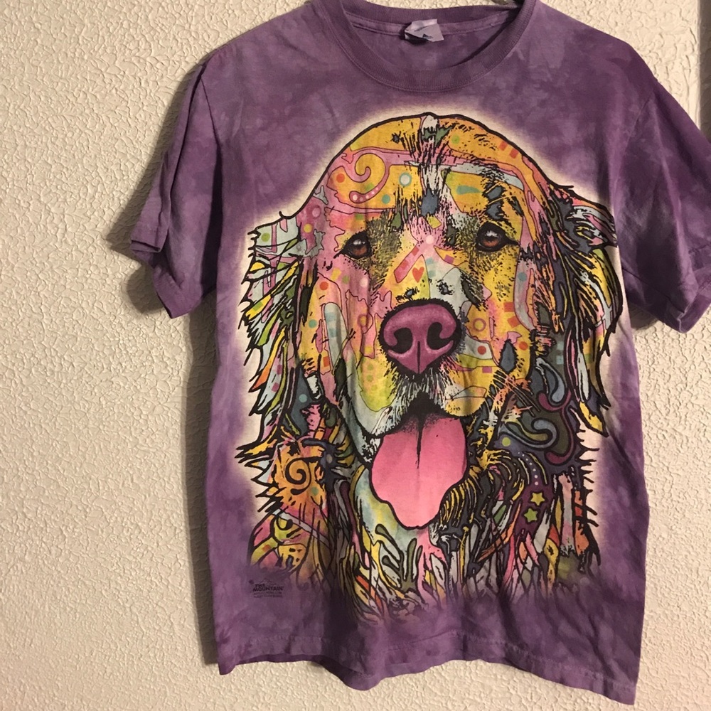 trippy dog tee