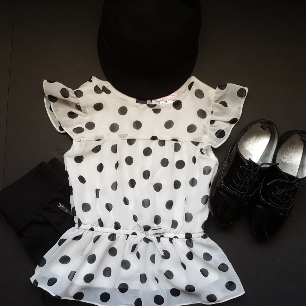 🆕💓Polkadot Top/Blouse by Catherine Grace