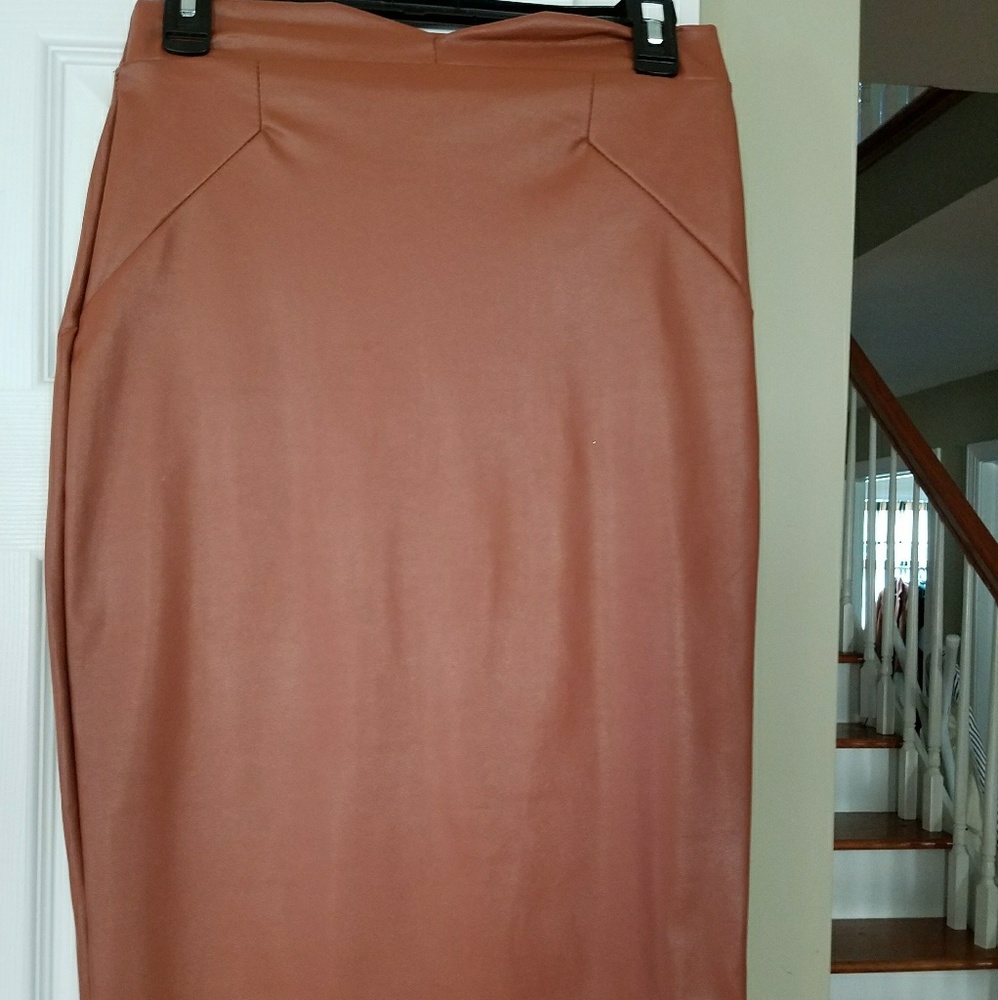 Faux leather