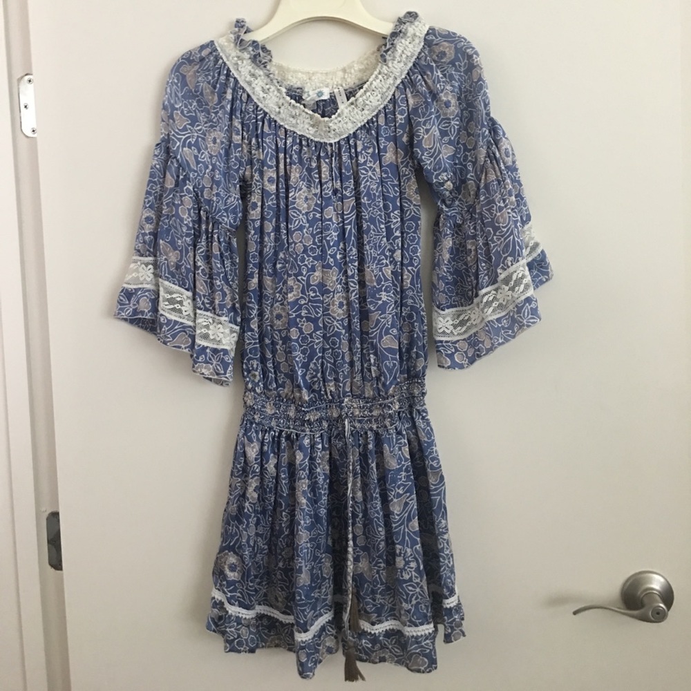 poupette st barth off the shoulder dress!