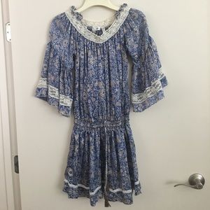 poupette st barth off the shoulder dress!