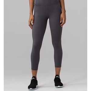 Lululemon Final Lap Crop- New- Size 4