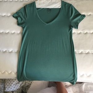 Pacsun Soft Simple Pastel Green Tee