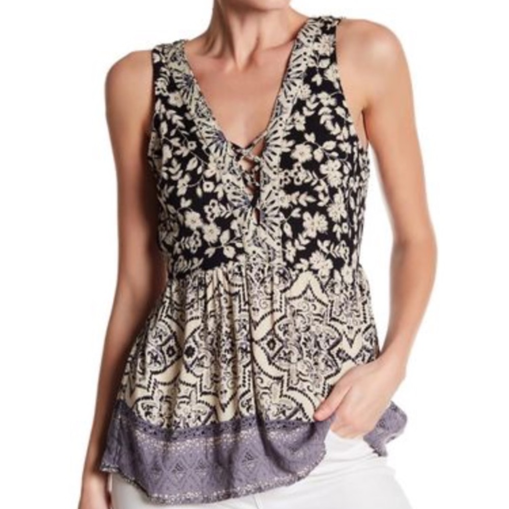 Beautiful sleeveless blouse