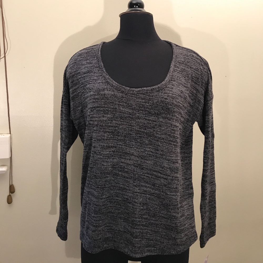 Old Navy grey Scoop Neck Sweater