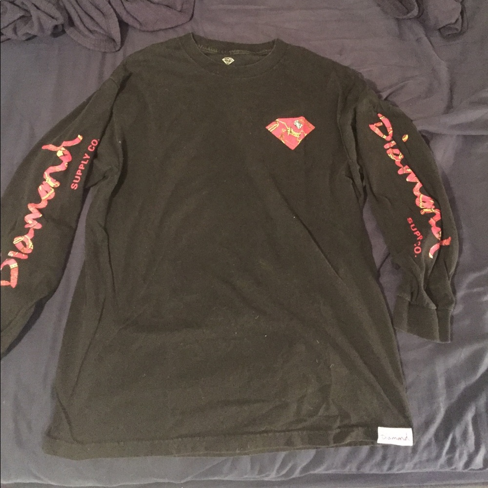 Diamond long sleeve tee