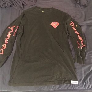 Diamond long sleeve tee