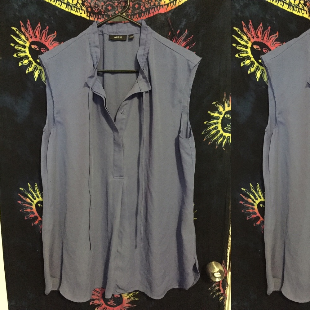 Lilac Sheer Blouse