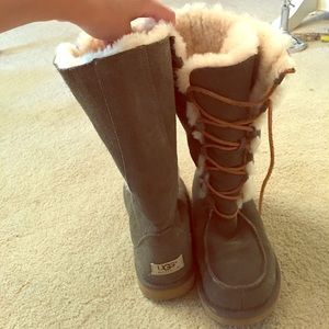 Green tall uggs
