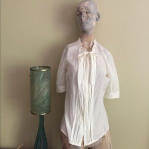 J.Crew silk/ cotton blouse