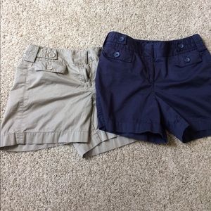 2 pair of Loft shorts