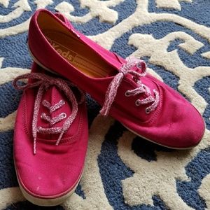Keds Hot Pink/Magenta Sneakers Flats Size 10
