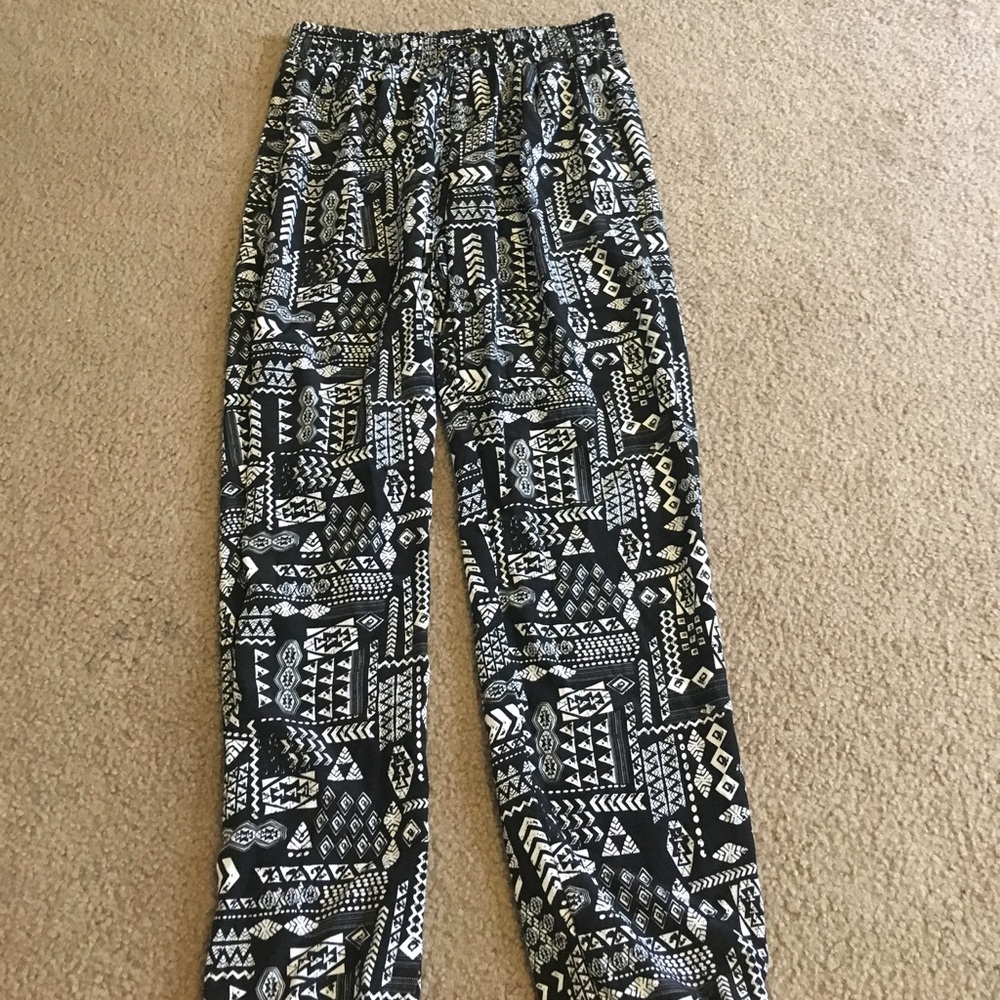 Printed Pants