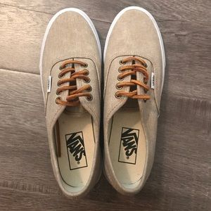 Brand new tan vans