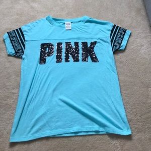 Pink/ Victoria secret short sleeve tee