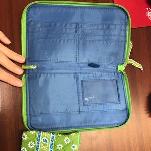 Vera Bradley wallet and coin purse