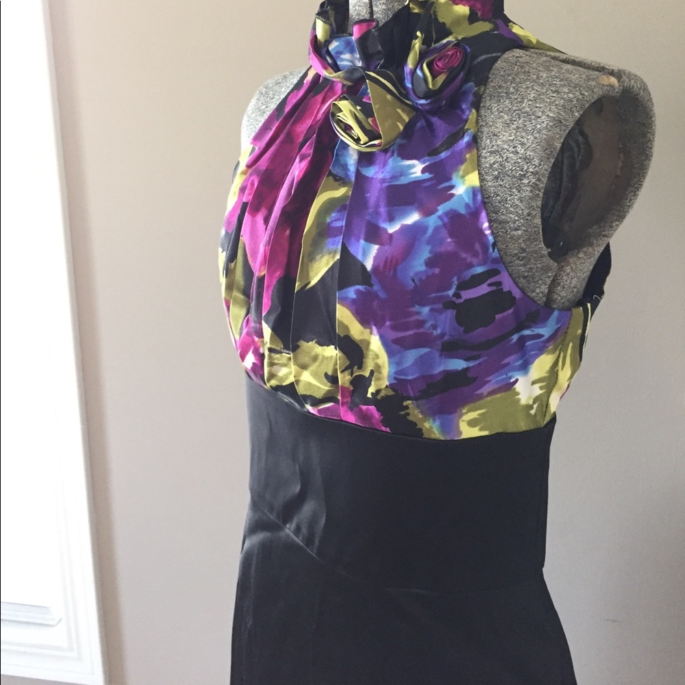 NW Collections multicolor cocktail dress