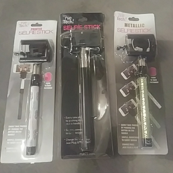 NWT SELFIE STICKS FROM RUE TECH - Picture 1 of 4