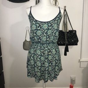 Ecoté Blue/Green Romper
