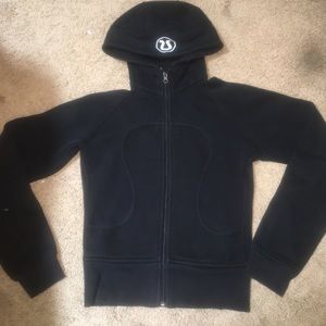 Black Lululemon Scuba Hoodie