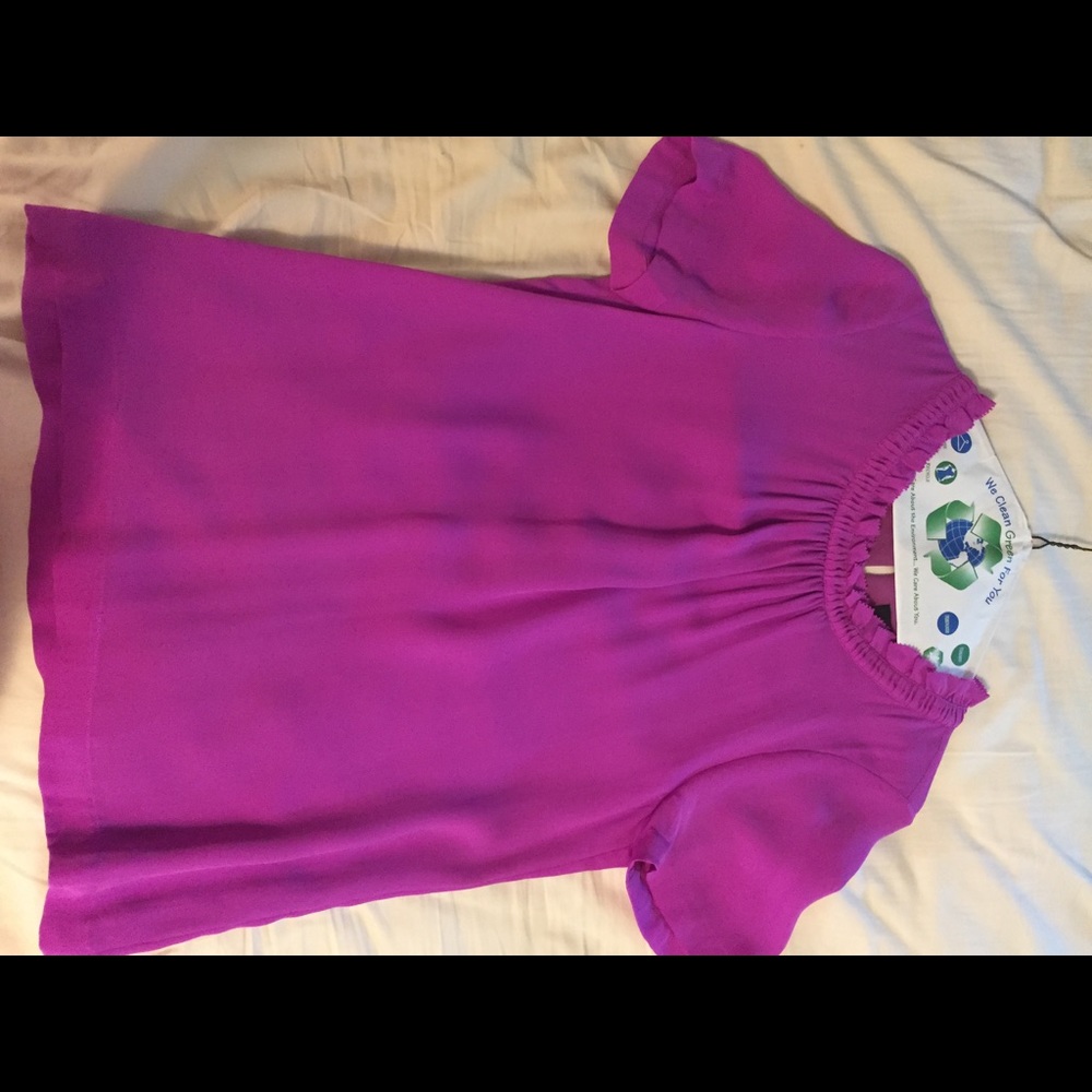 Jcrew Ruffle neck blouse