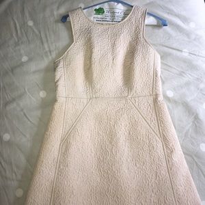 French connection high neck nude dress