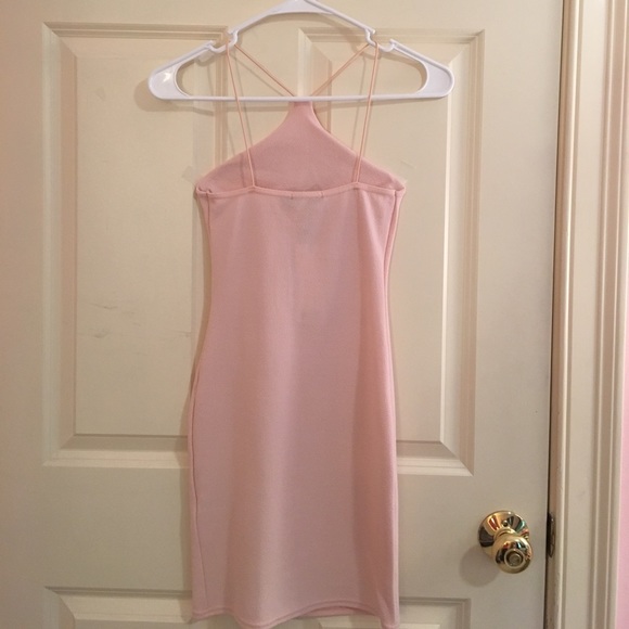 ✨4xHP✨ Boohoo petite Rebecca strappy bodycon dress - Picture 4 of 5