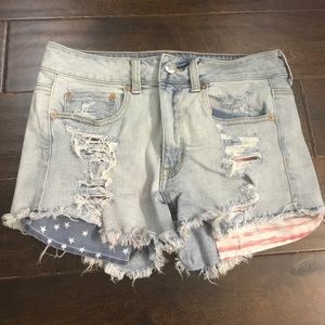American Eagle High Rise Festival Short
