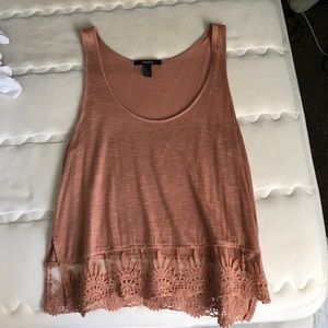 Forever 21 Pink Tank Top