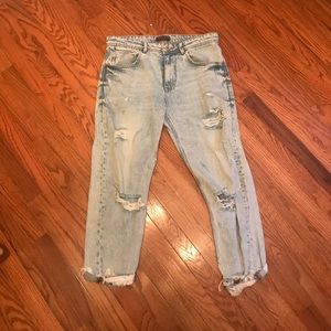 Zara Man distressed jeans