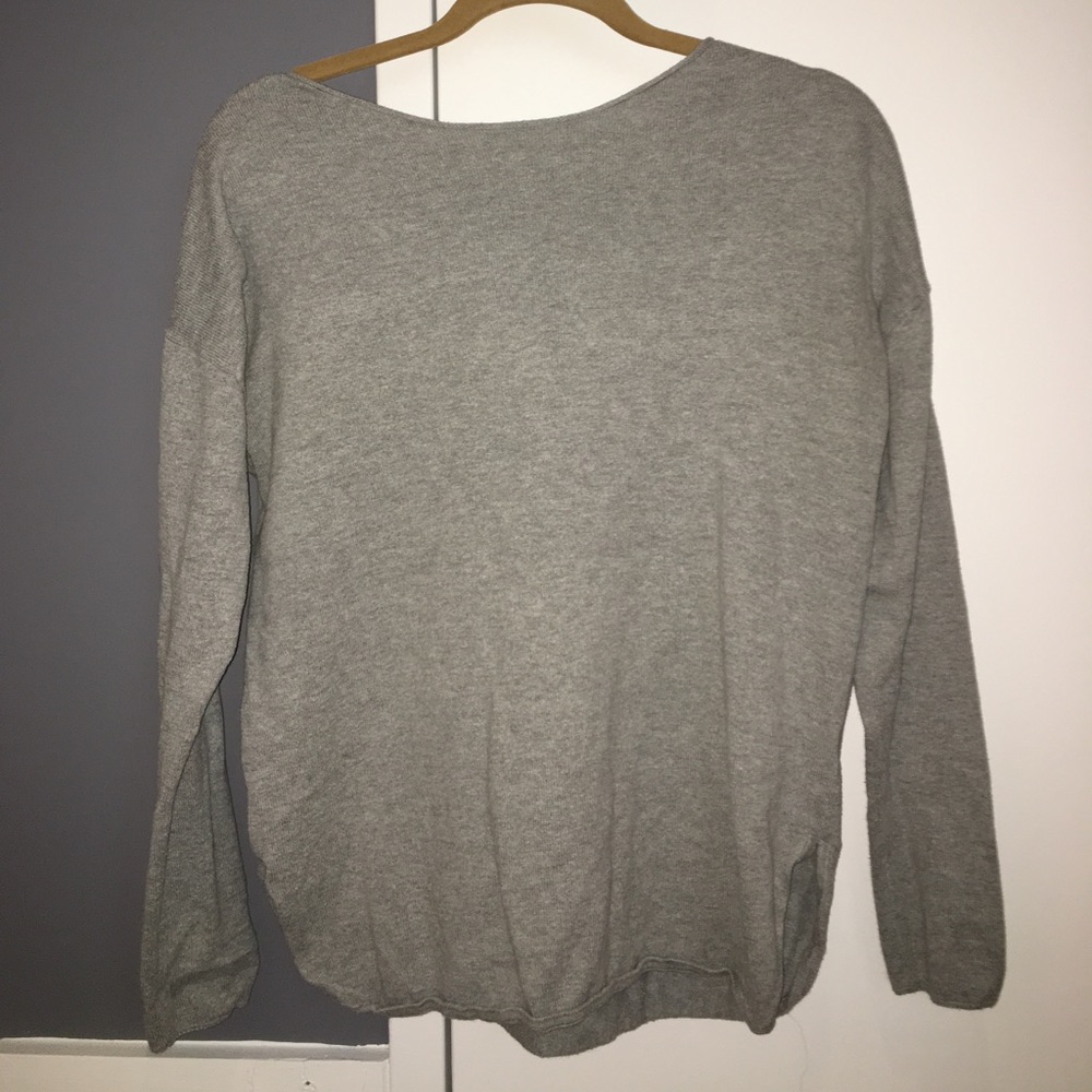 Gray Gap sweater