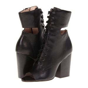 ELIZABETH & JAMES CATALINA SHOE BLACK SIZE 10