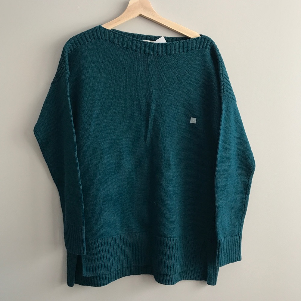 Warm cable knit sweater
