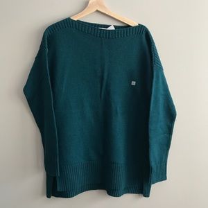 Warm cable knit sweater